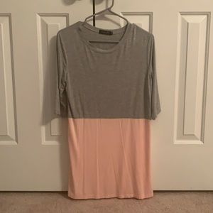 🌸 Color Block 3/4 Sleeved Tunic Size S 🌸